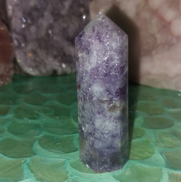 Lepidolite Mini Tower - Picture 4 of 8